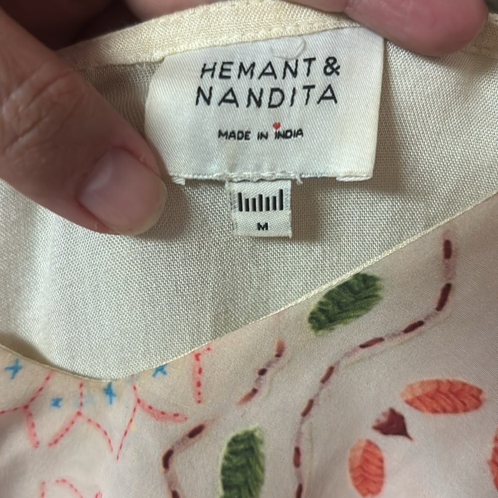 Hemant & Nandita Tiered Mini Dress‎ - Picture 5 of 5